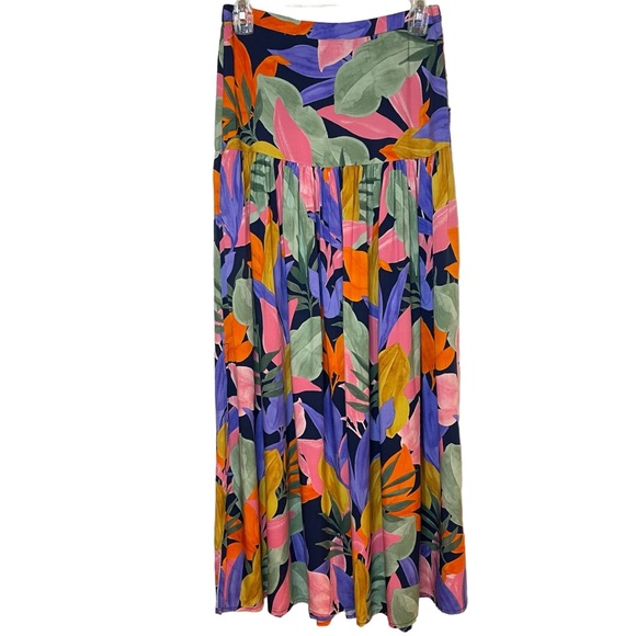 ABEL THE LABEL - Anthropologie - The Leonard Tropical Print Maxi Skirt - Picture 5 of 8